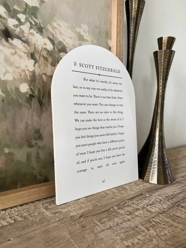 For What It's Worth Arch