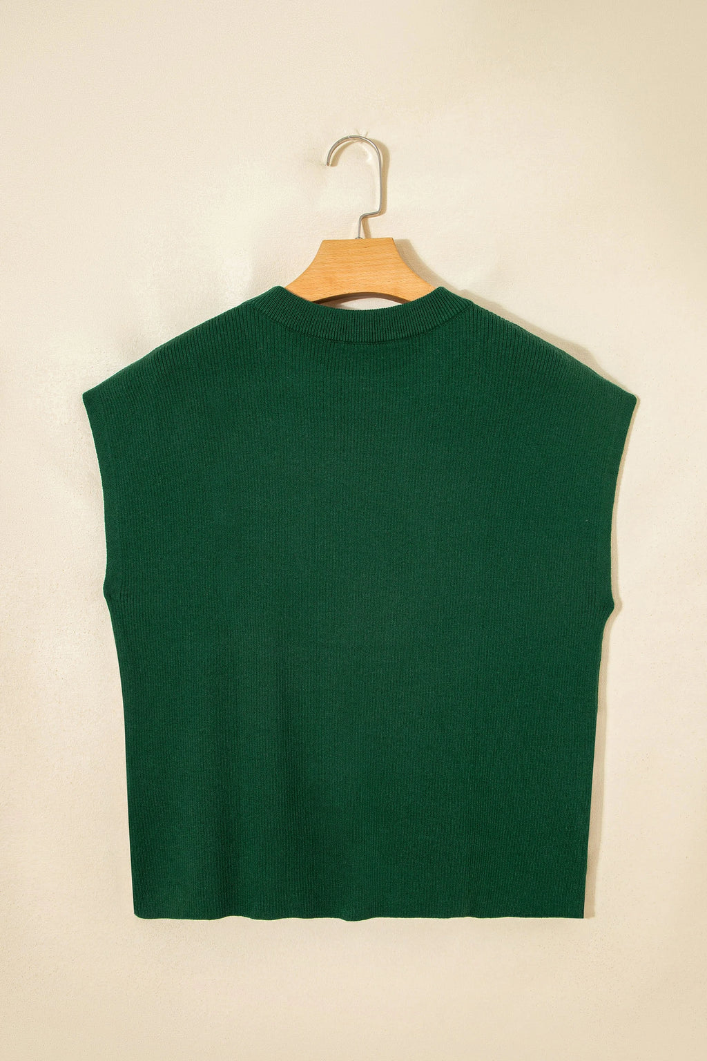 Green Horseshoe Knit Top