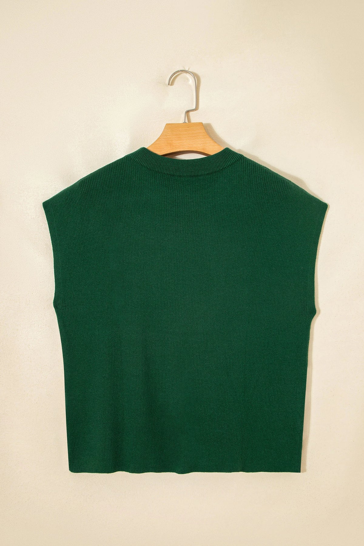 Green Horseshoe Knit Top