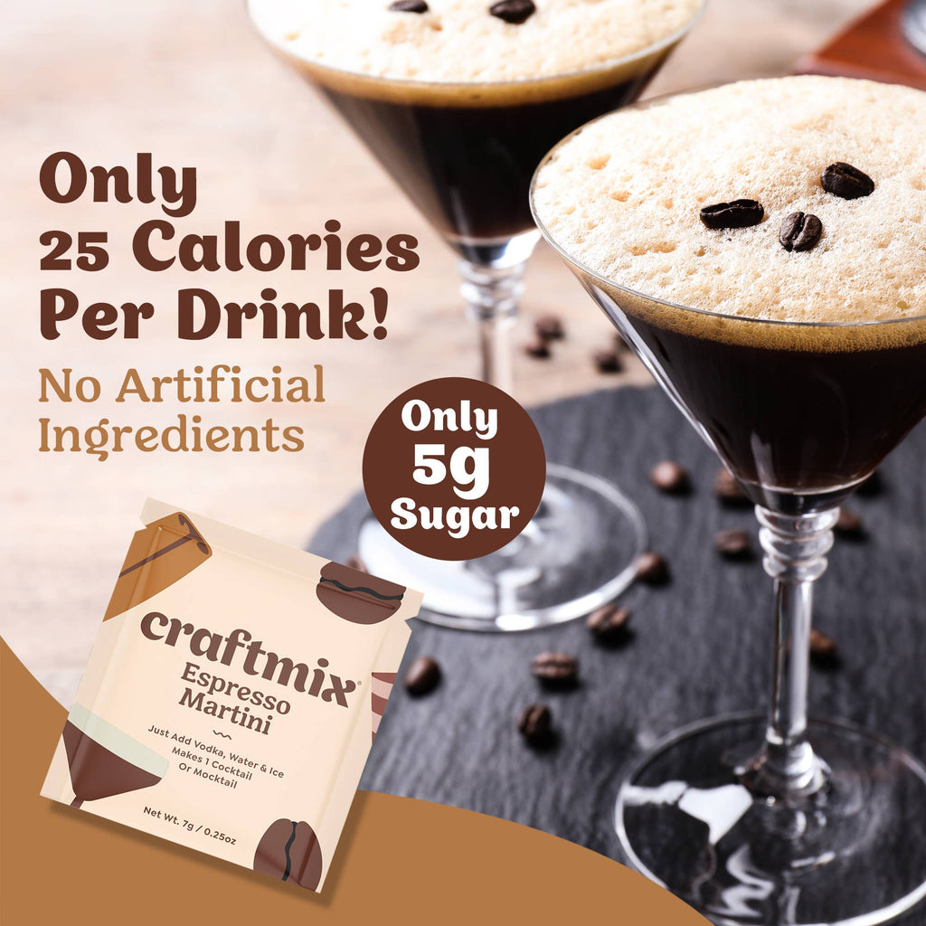 Espresso Martini Cocktail Mixer - 6 Servings