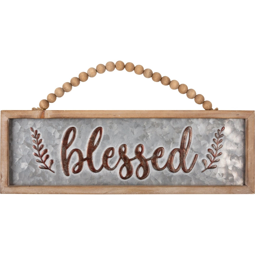 Thankful Blessed Gather Wall Decor