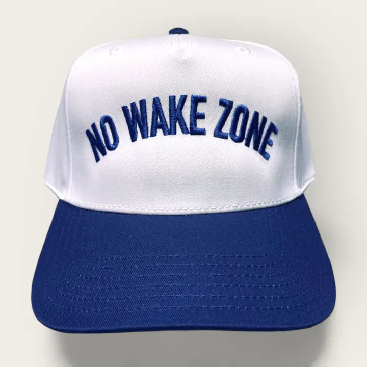 No Wake Zone Trucker Hat