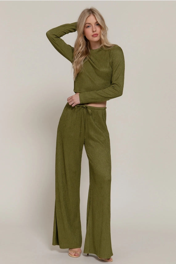 Long Sleeve Top & Pants Lounge Set