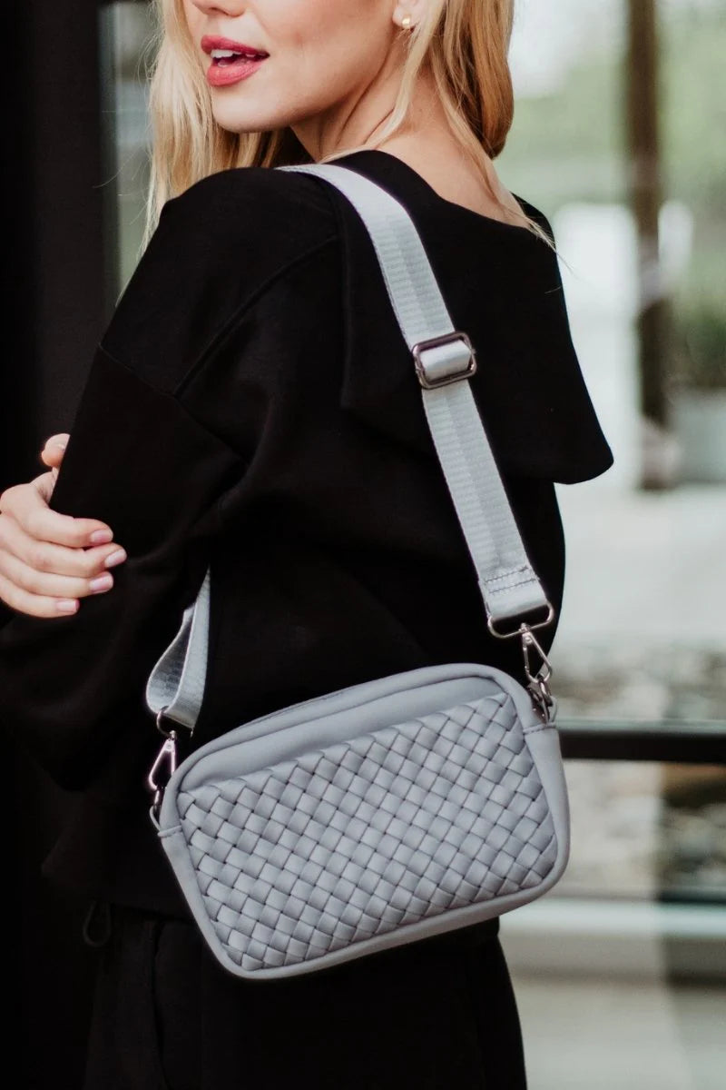 Woven Crossbody Bag