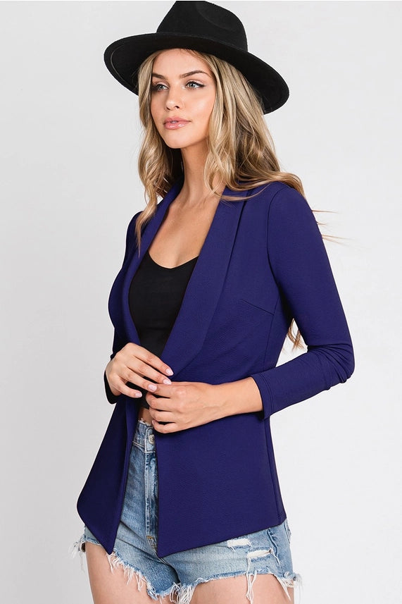 Long Sleeve Tailored Blazer