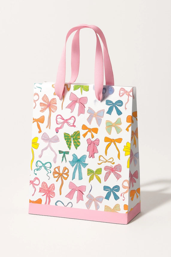 Colorful Bow Gift Bag