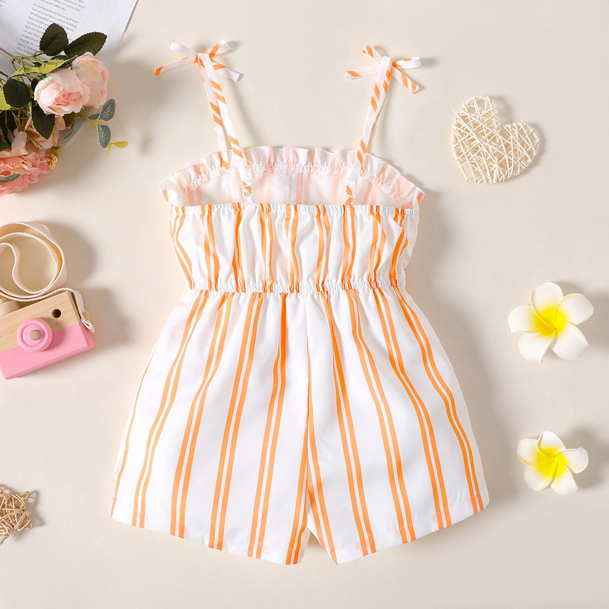 Striped Cami Romper