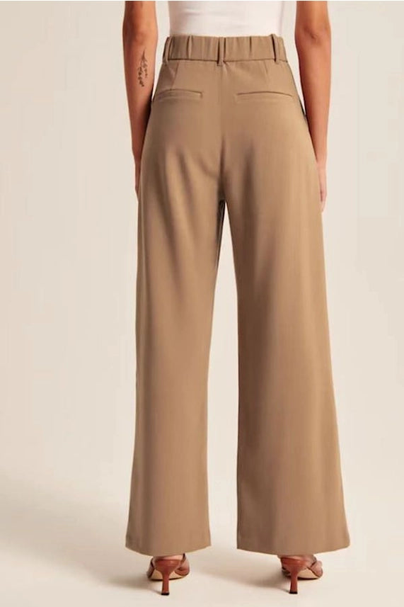 Wide Leg Slacks