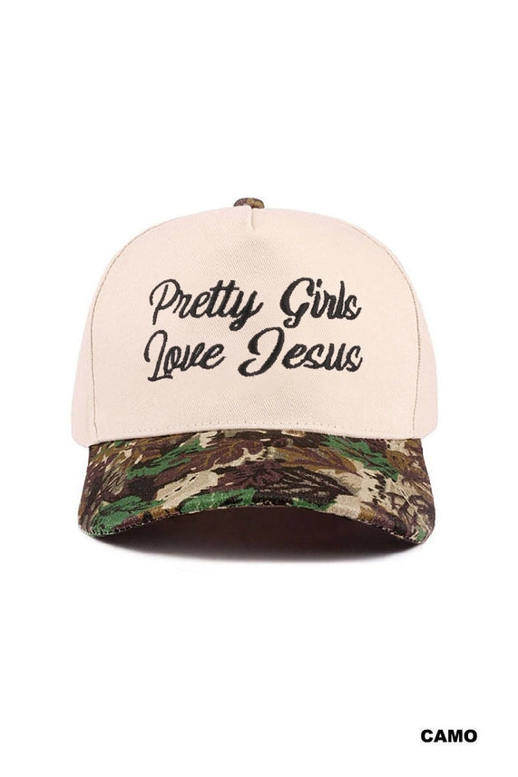 Pretty Girls Love Jesus Hat