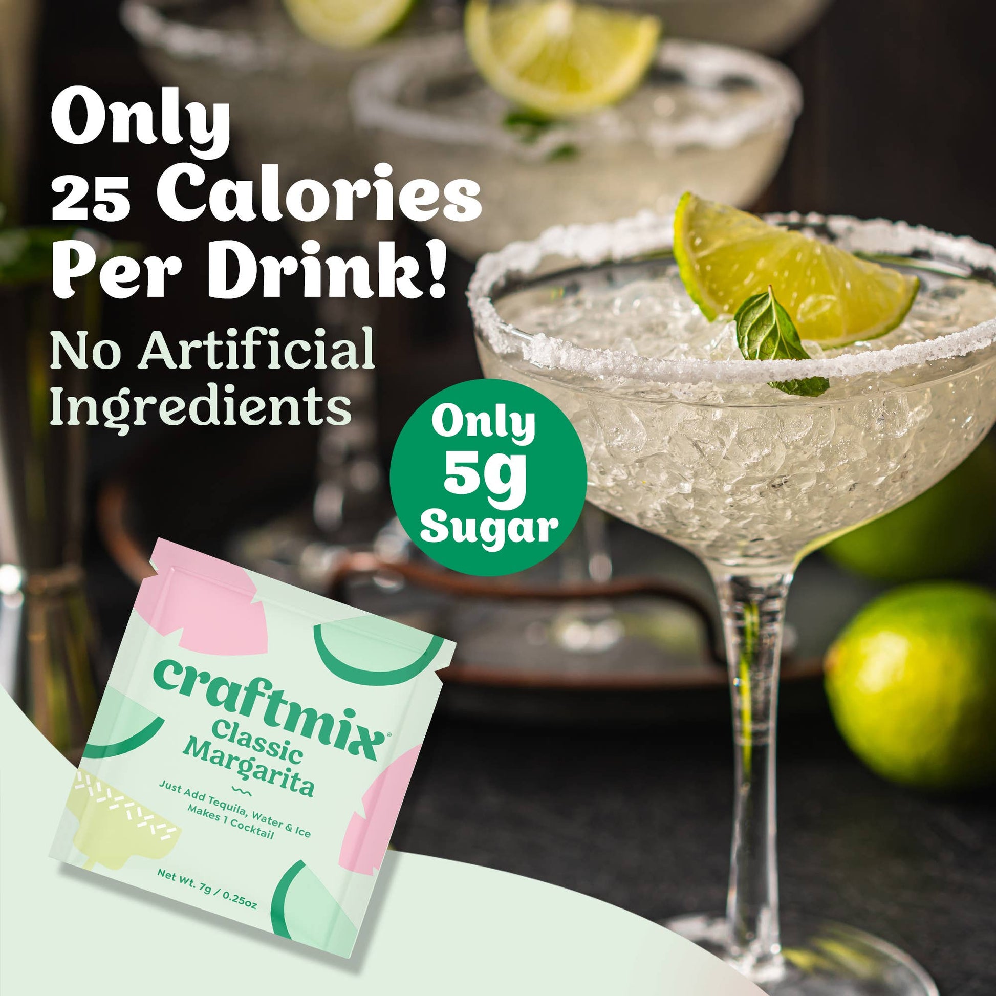 Classic Margarita Cocktail Mixer - 6 Servings