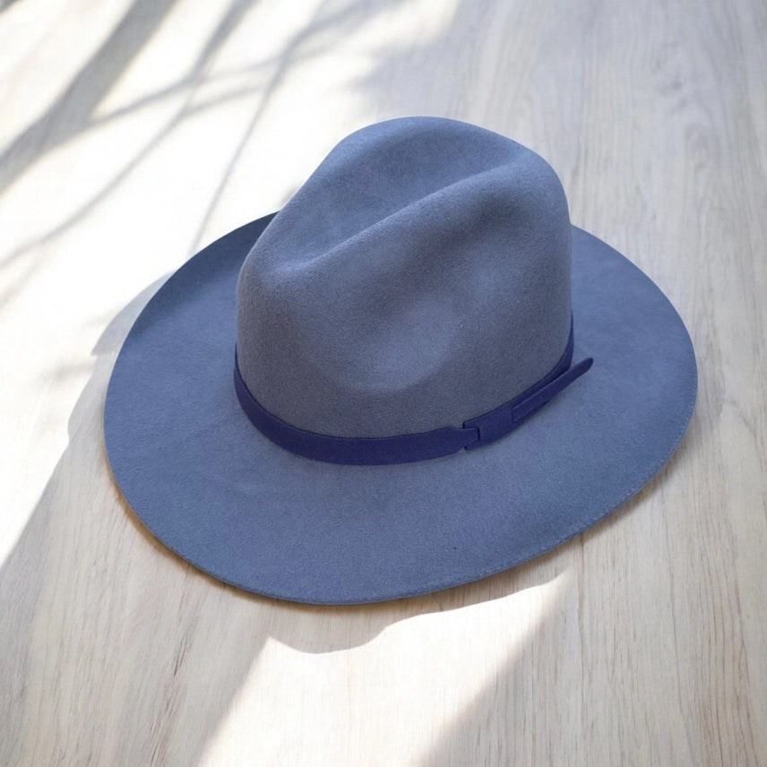 Premium Wool Pencil Brim Hat