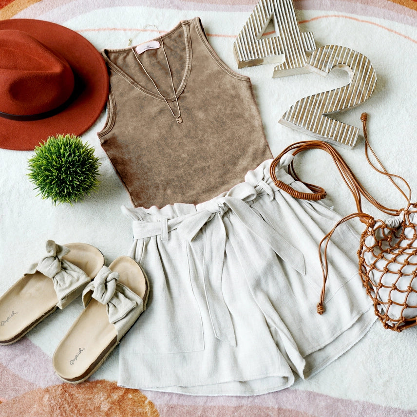 Mineral Washed Bodysuit