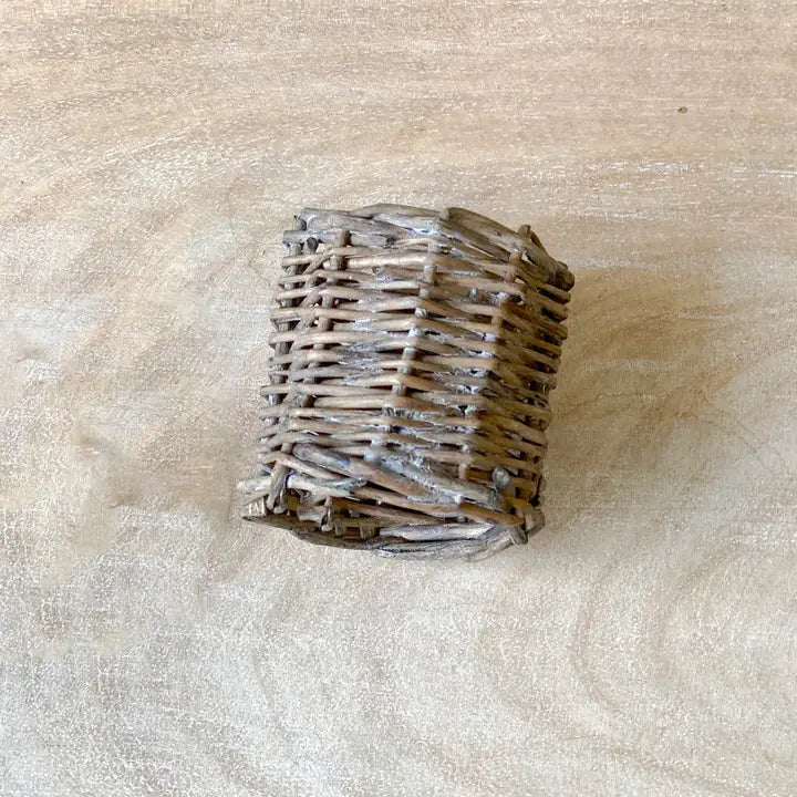 Bali Napkin Ring Natural 2x2