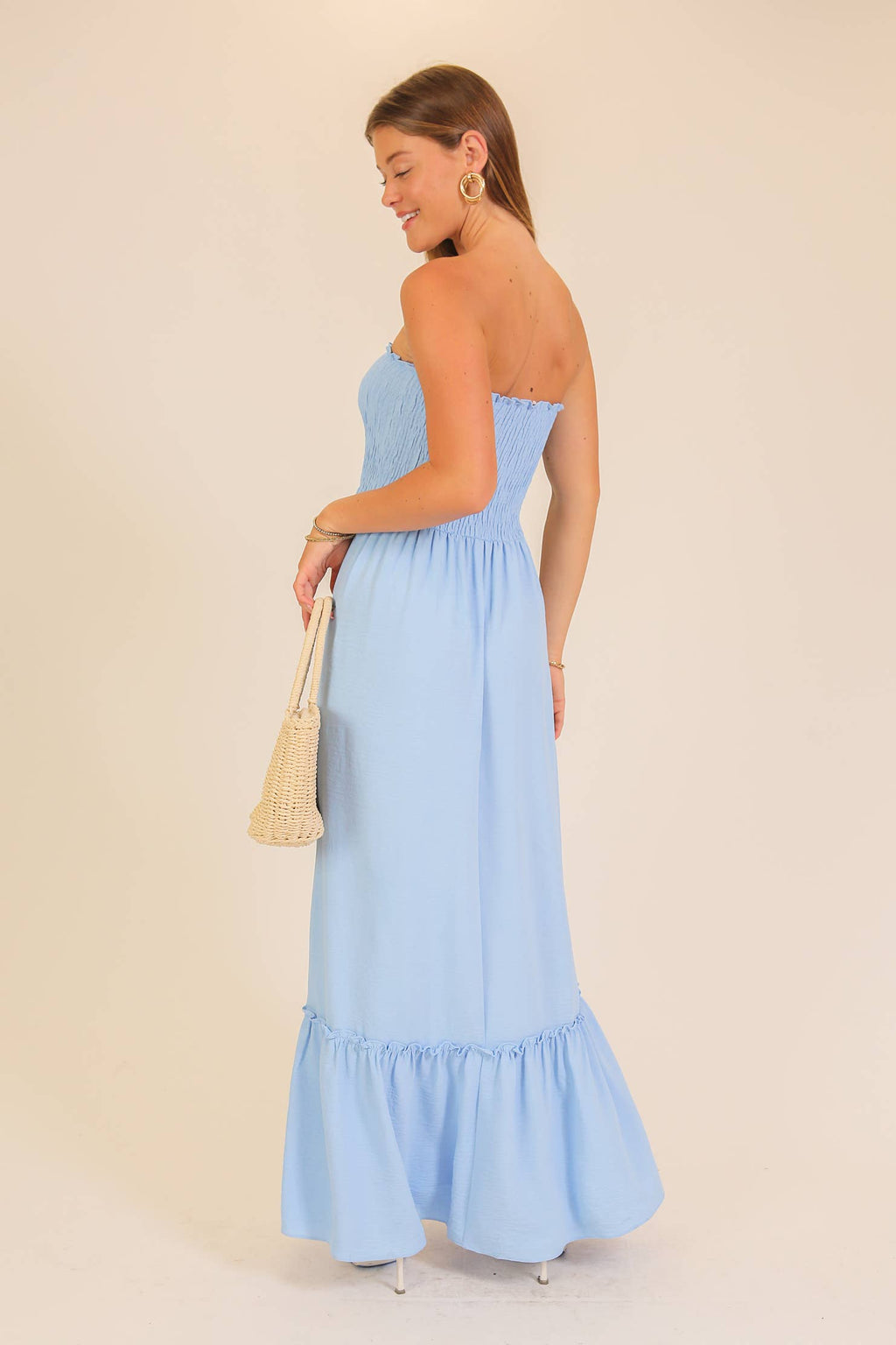 Strapless Maxi Dress