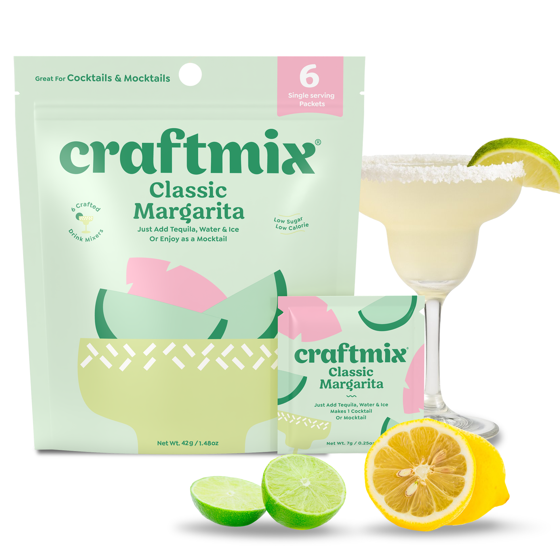 Classic Margarita Cocktail Mixer - 6 Servings