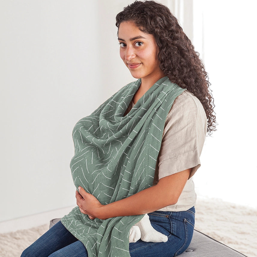 Breastfeeding Boss™ Swaddle & Nursing Cover