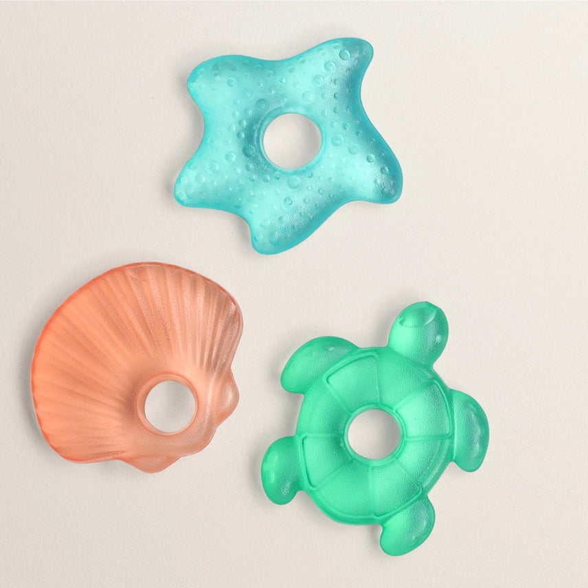 Seaside Water Filled Teethers 3-pack