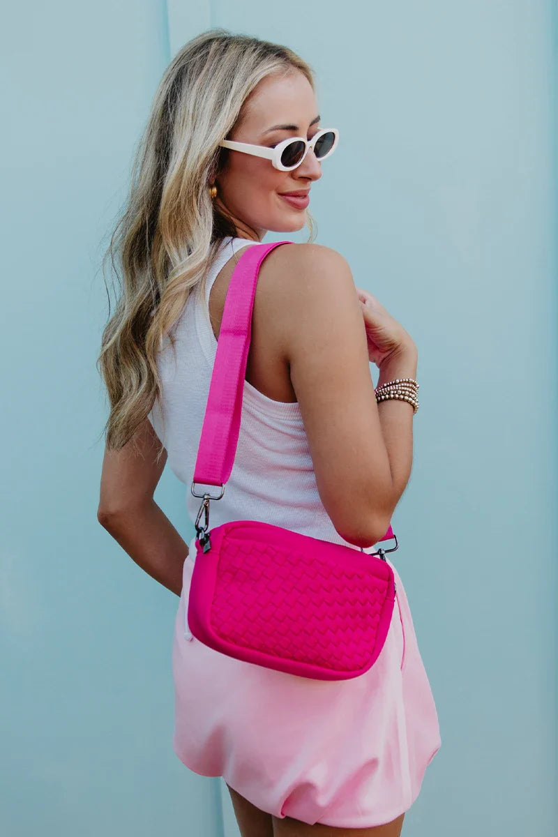 Woven Crossbody Bag