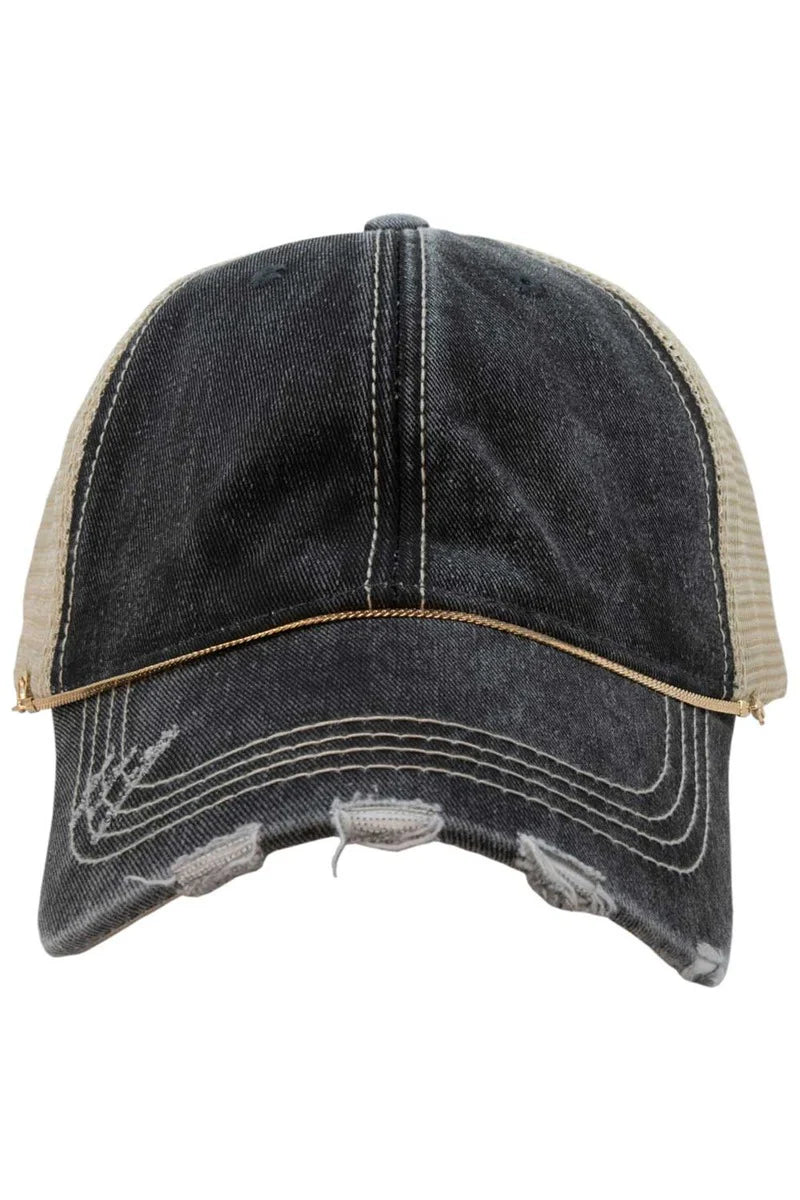 Gold Snake Hat Chain