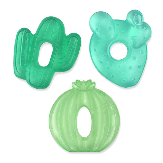 Cactus Water Filled Teethers 3-pack