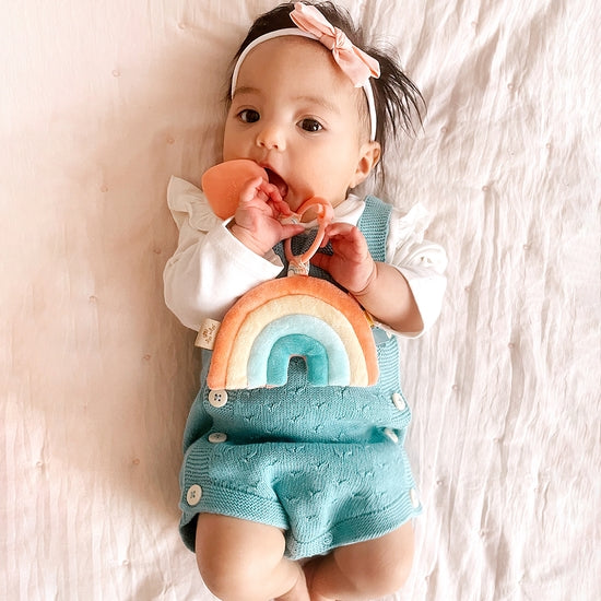 Rainbow Plush + Teether