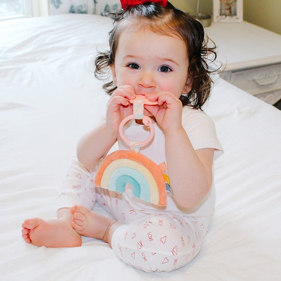 Rainbow Plush + Teether