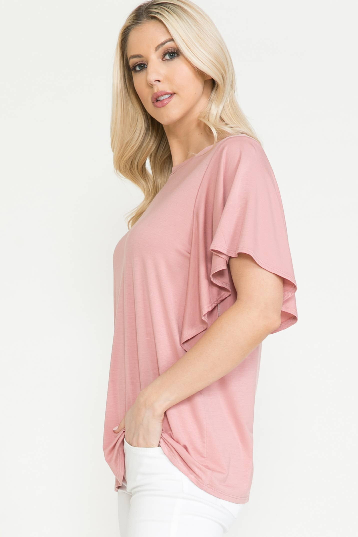 Butterfly Sleeve Top