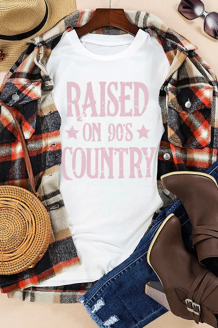 Raised on 90s Country Graphic Tee